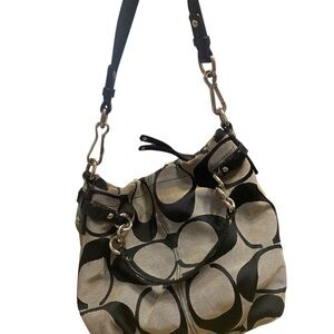 Coach signature Brooke black and gray